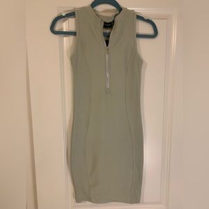 Pretty Little Thing Sage Green Dress // size 4 or women’s small